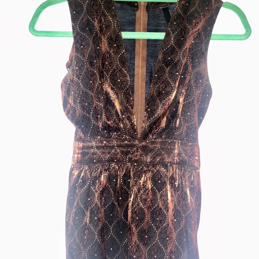 Dressy Sleeveless Division Brand Top with Sash